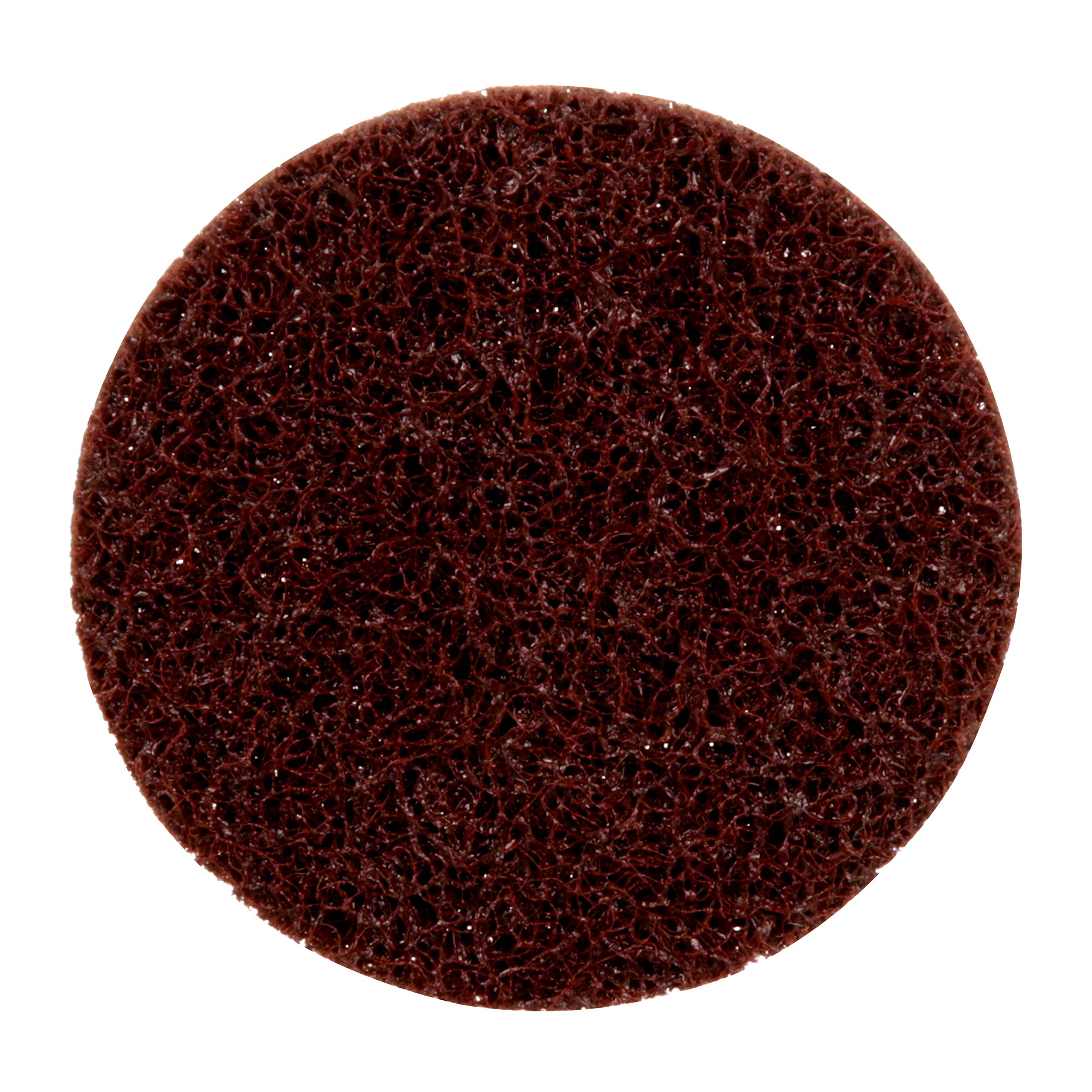 Scotch-Brite Precision Surface Conditioning Disc - Roloc TS Extra Coarse Ceramic Nonwoven Fiber - 3 Inch - 25/Inner Pack, 100/Case - Easy Change Dispenser Pack for Metal Finishing, Automotive Repair & Woodworking