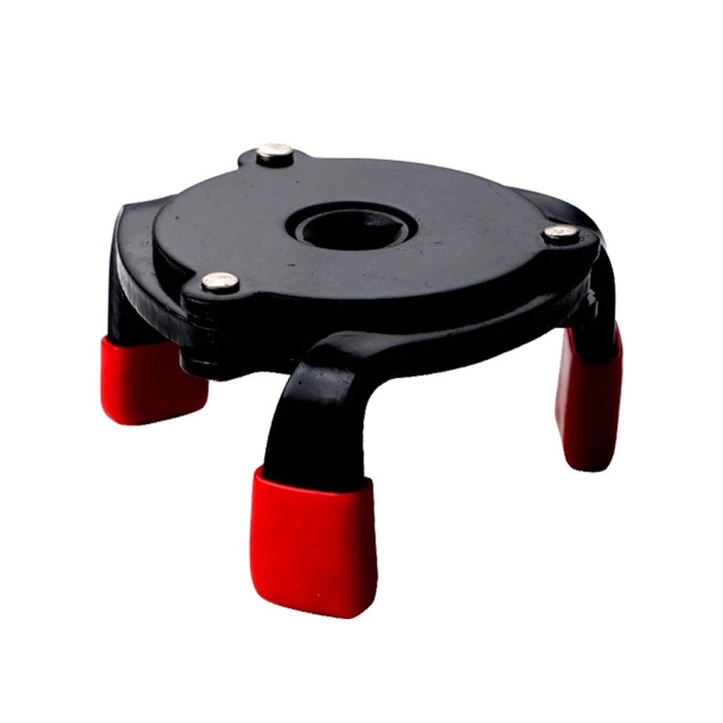 Universal 3 Jaw Oil Filter Wrench Tool - Heavy Duty Oil Filter Remover for Cars, Trucks & Motorcycles - Perfect for DIY Auto Repair & Maintenance in Garage or Workshop