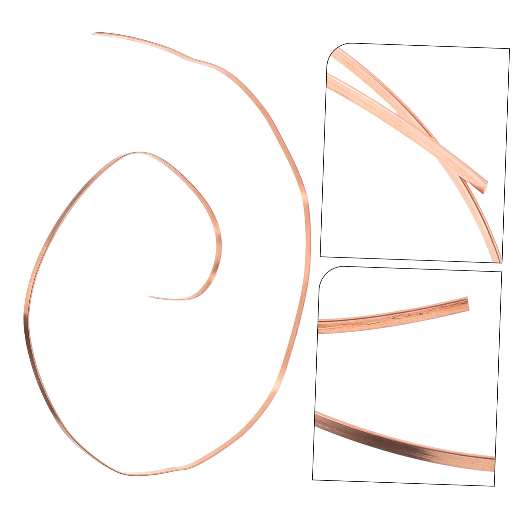 Premium Copper Bus Bar for Battery Connections - High Conductivity Flat Copper Rod, DIY Crafts & Electrical Projects - Perfect for Solar Panels, Automotive Wiring, and Home Electrical Repairs