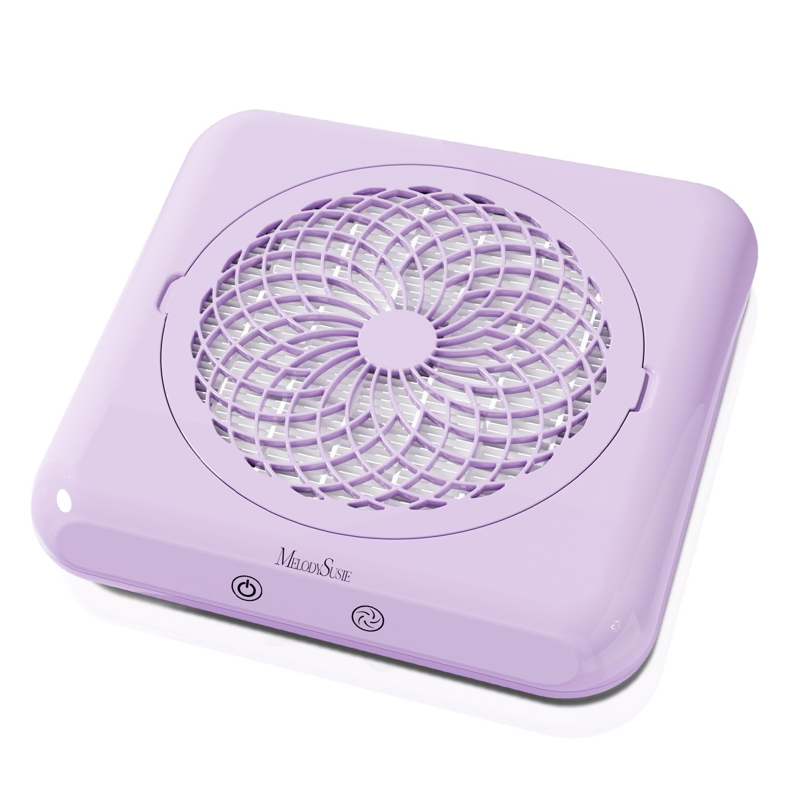 MelodySusie Professional Nail Dust Collector with Reusable Filter - Powerful Electric Nail Vacuum Fan for Acrylic & Gel Polish Dust Extraction - Low Noise Nail Salon Equipment for Manicure & Pedicure Stations - Perfect for Home & Professional Nail Technicians
