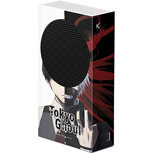 Official Funimation Ken Kaneki Split Design Gaming Skin Decal for Xbox Series S Console - Custom Protective Cover for Enhanced Gaming Experience