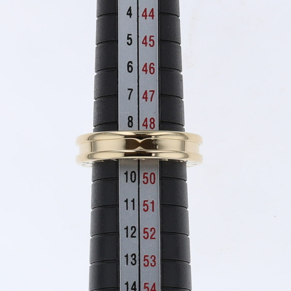18K Gold B.Zero1 Ring for Women - Luxury Minimalist Stackable Band Jewelry Gift for Anniversary, Valentine's Day & Special Occasions