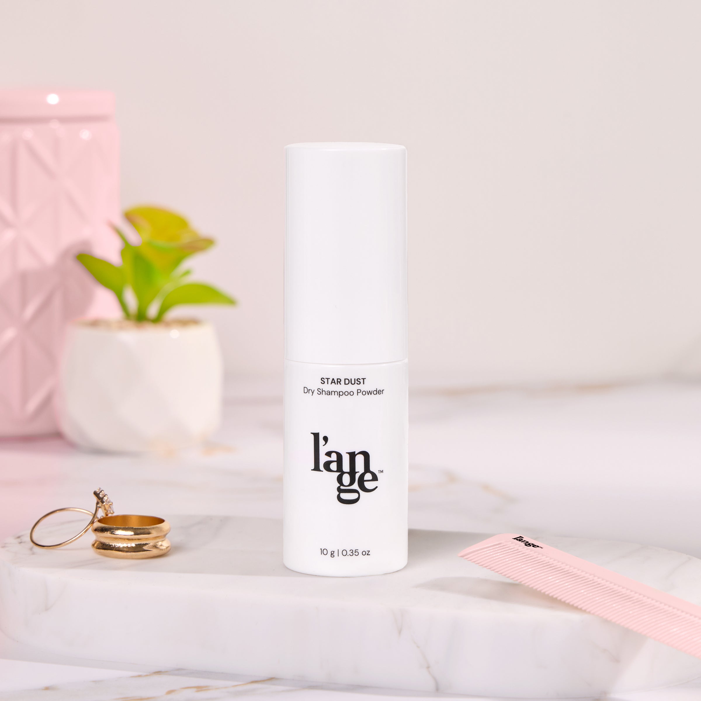 Star Dust Dry Shampoo Powder for Oily Hair - Volumizing & Refreshing Hair Care - Perfect for Travel, Gym & Busy Mornings