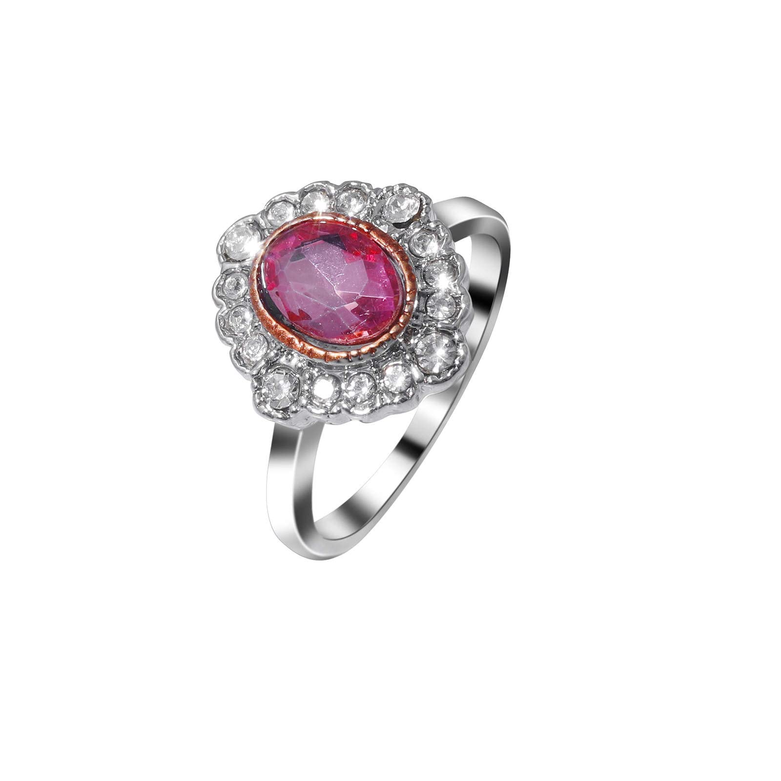 Women's Fashion Gold Snake Ring with Red Zircon Stone - Perfect for Engagement & Party