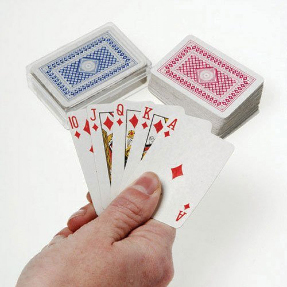 Rhode Island Novelty Mini Playing Cards (12 Pack) - Compact Travel Size Card Deck for Games, Magic Tricks & Party Favors