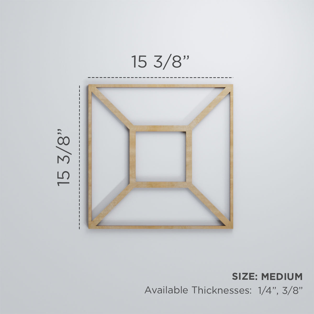 Marion Decorative Fretwork Wall Panels - Laser Cut Wooden Room Dividers & Home Decor for Living Room, Bedroom, Office - Perfect for Modern Interior Design & Space Partitioning