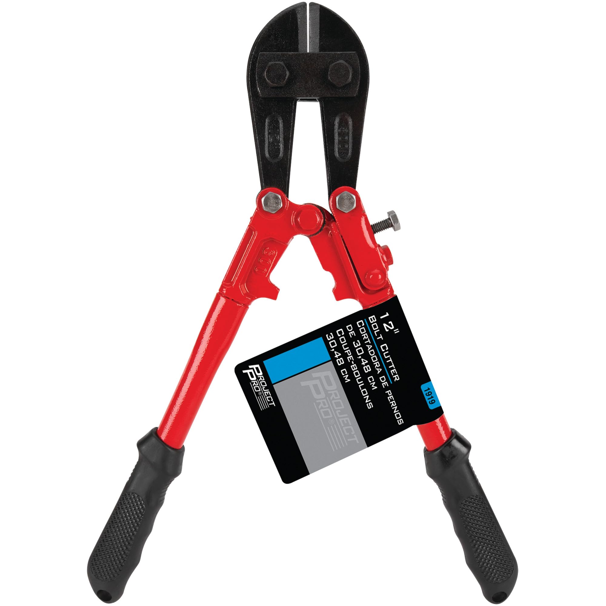 Performance Tool 1919 12-Inch Heavy Duty Bolt Cutter - Professional Grade Steel for Cutting Bolts, Chains & Wires - Ideal for Construction, DIY Projects & Emergency Repairs