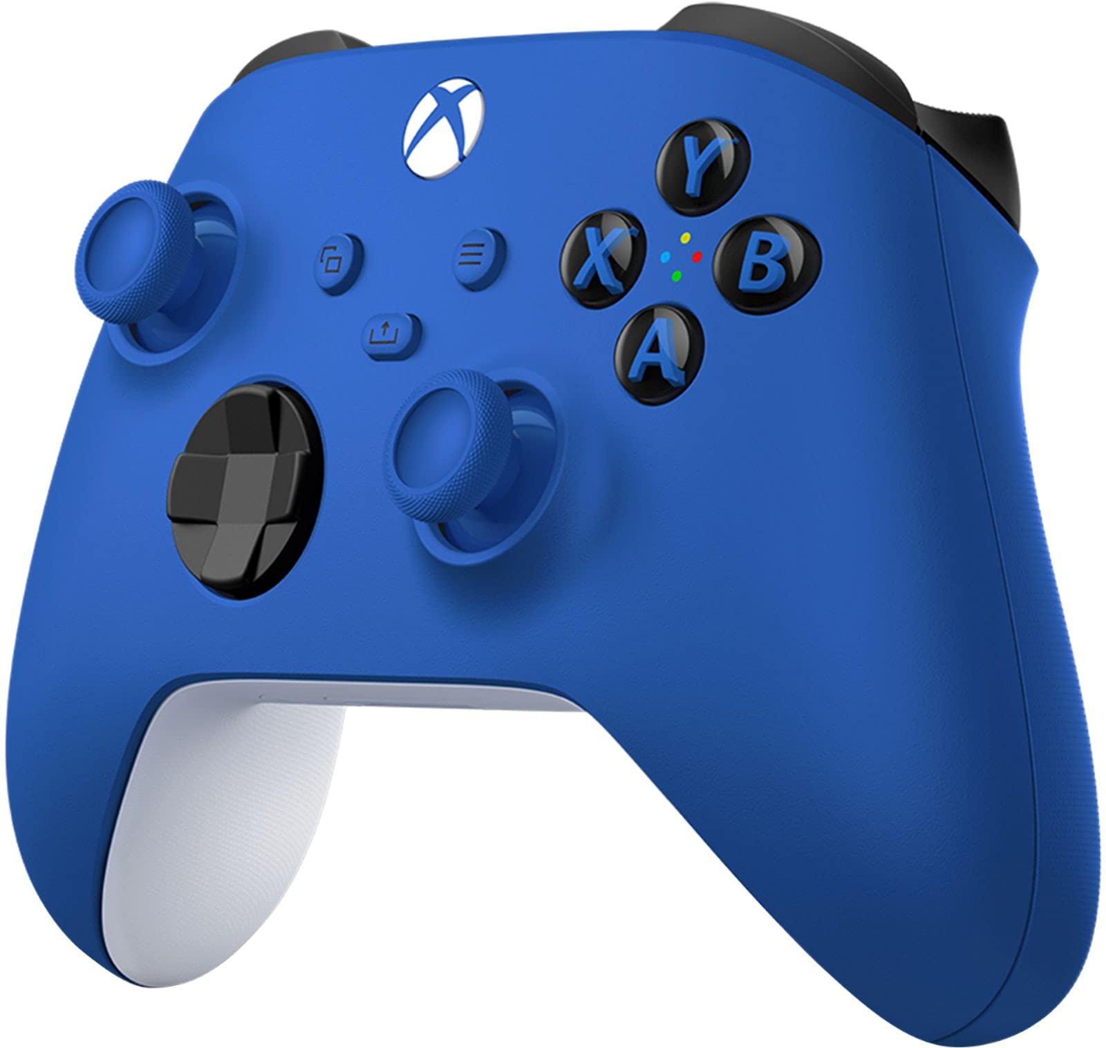 MODDEDZONE Shock Blue Smart Rapid Fire Custom Modded Controller for Xbox One S/X - Wireless Gaming Controller with Phone App Control for FPS, Battle Royale & Competitive Gaming - Perfect for Call of Duty, Fortnite & Apex Legends