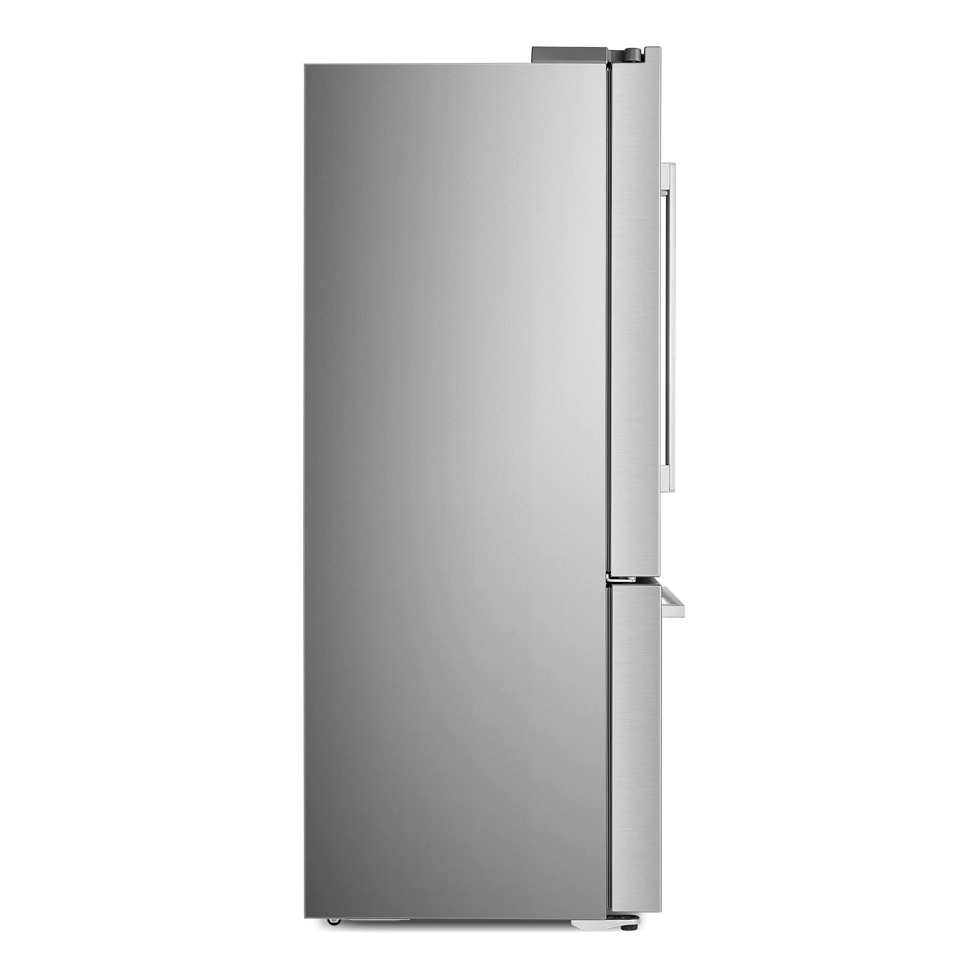 COSMO COS-FDR223GWSS 36-Inch Stainless Steel Counter-Depth French Door Refrigerator with Built-In Water Dispenser & Automatic Ice Maker - Perfect for Modern Kitchens, Entertaining & Family Use