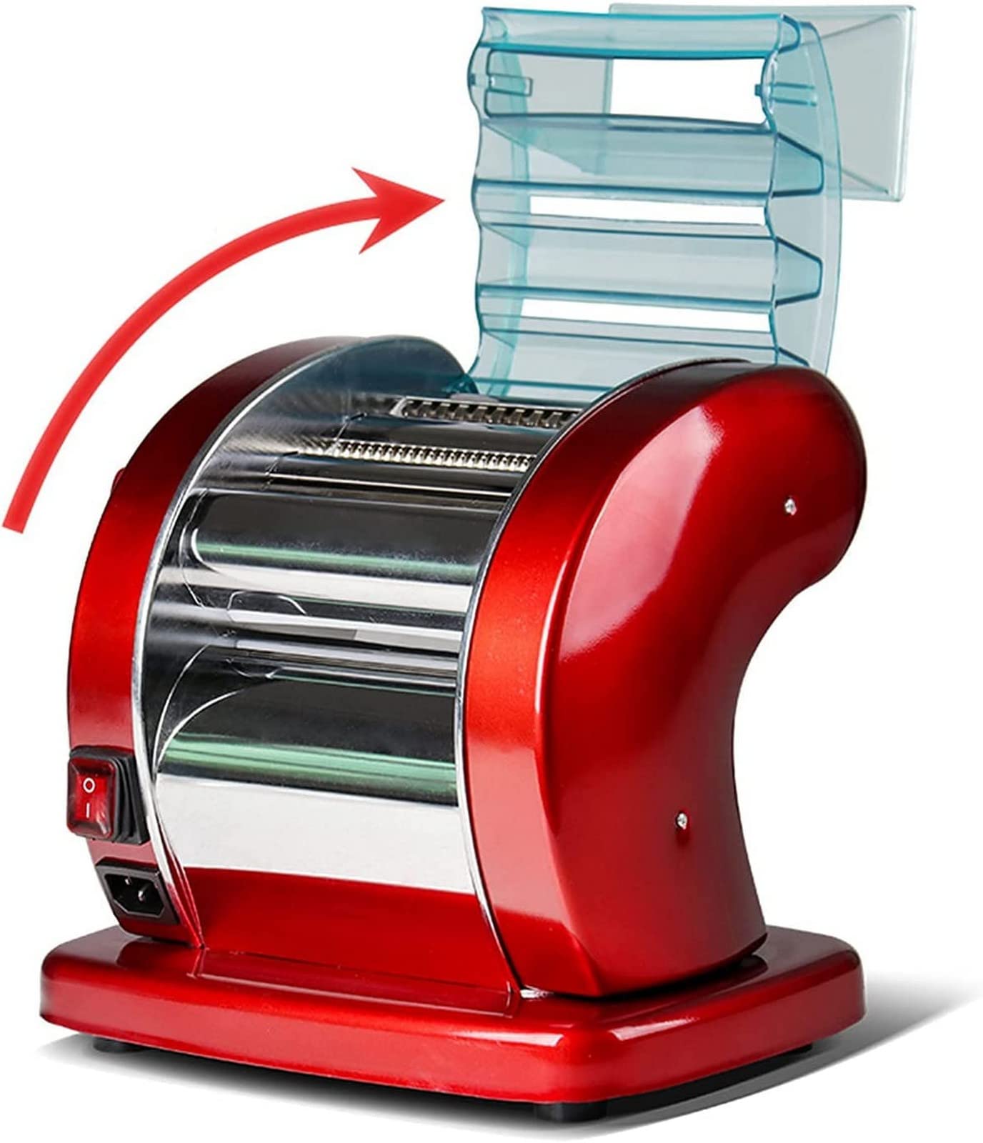 Electric Pasta Maker Machine - Stainless Steel Noodle Maker & Spaghetti Roller Press for Homemade Pasta | Perfect for Italian Cuisine, Family Dinners & Kitchen Gifts