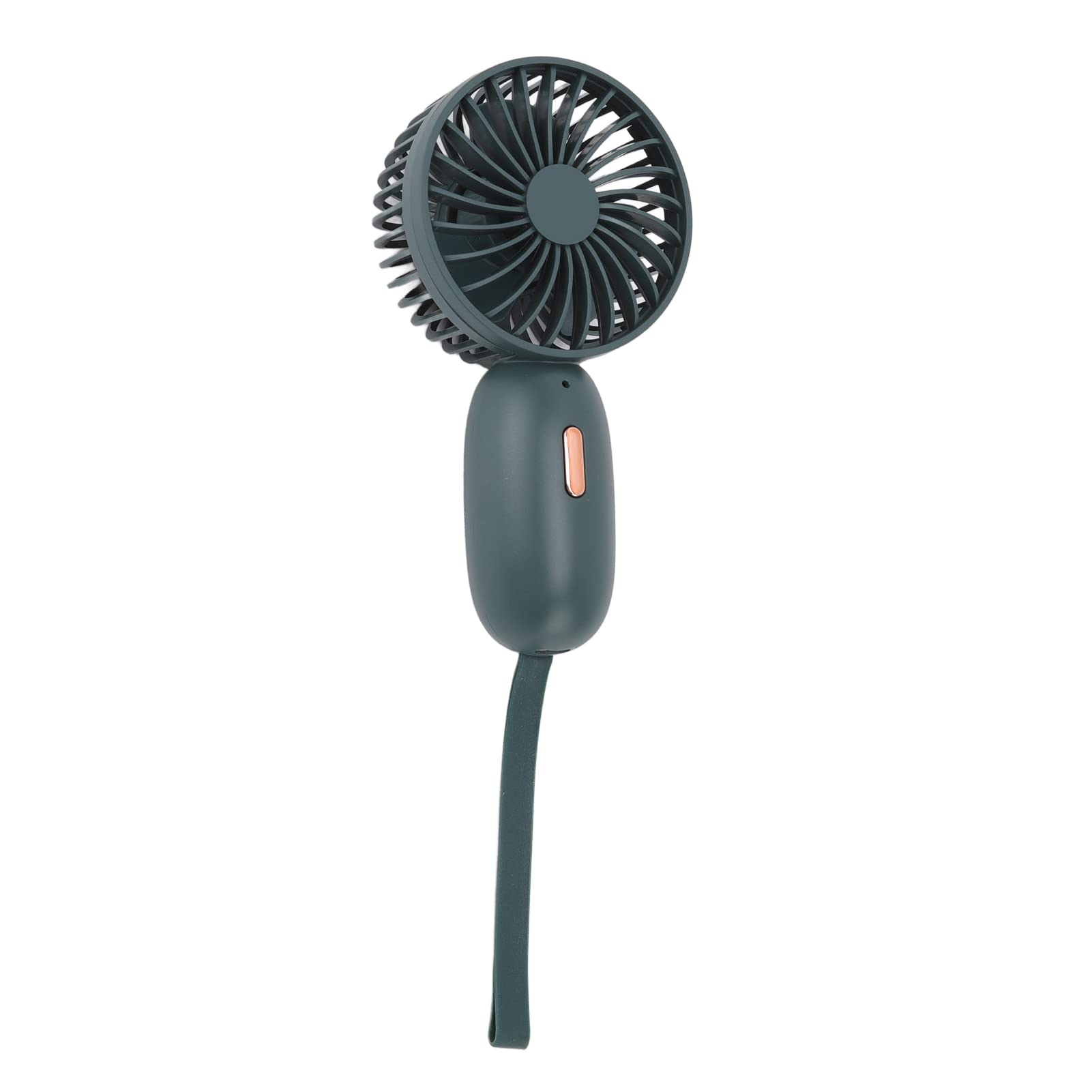 Mini Handheld Fan - Powerful USB Rechargeable Portable Fan with 3 Speed Settings & 500mAh Battery | Compact Cooling Fan for Home, Office, Travel, Outdoor Activities (Green)