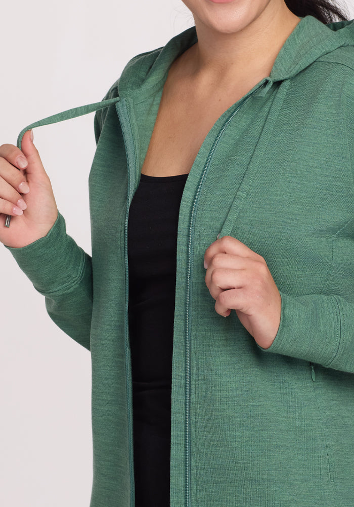 Ryann Hoodie - Soft & Cozy Pullover Sweatshirt in Sea Mist Color | Perfect for Casual Wear, Loungewear & Outdoor Activities