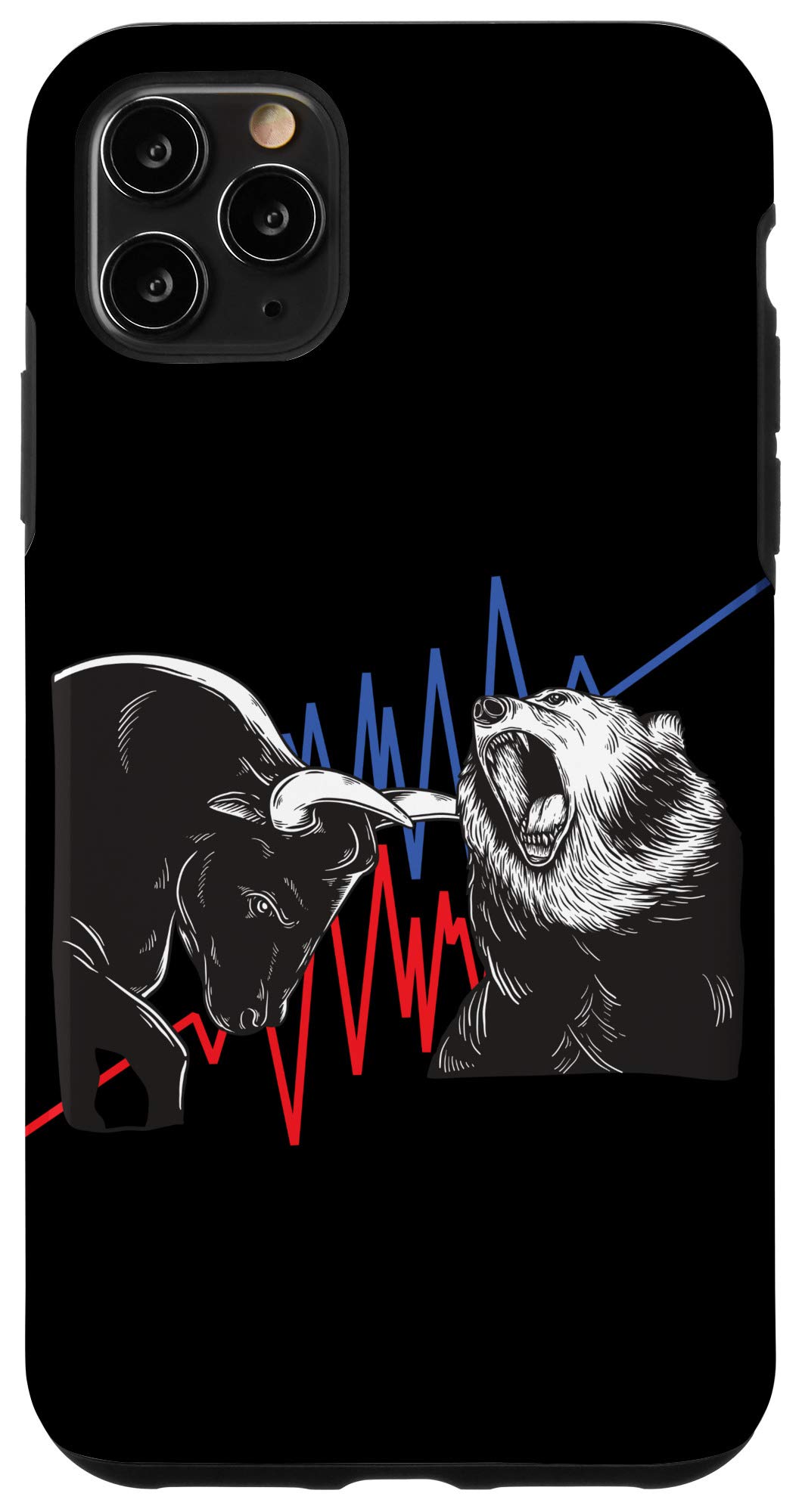 iPhone 11 Pro Max Case - Premium Protective Phone Cover for Stock Traders, Day Traders & Investors | Perfect for Office, Trading Floor & Business Meetings