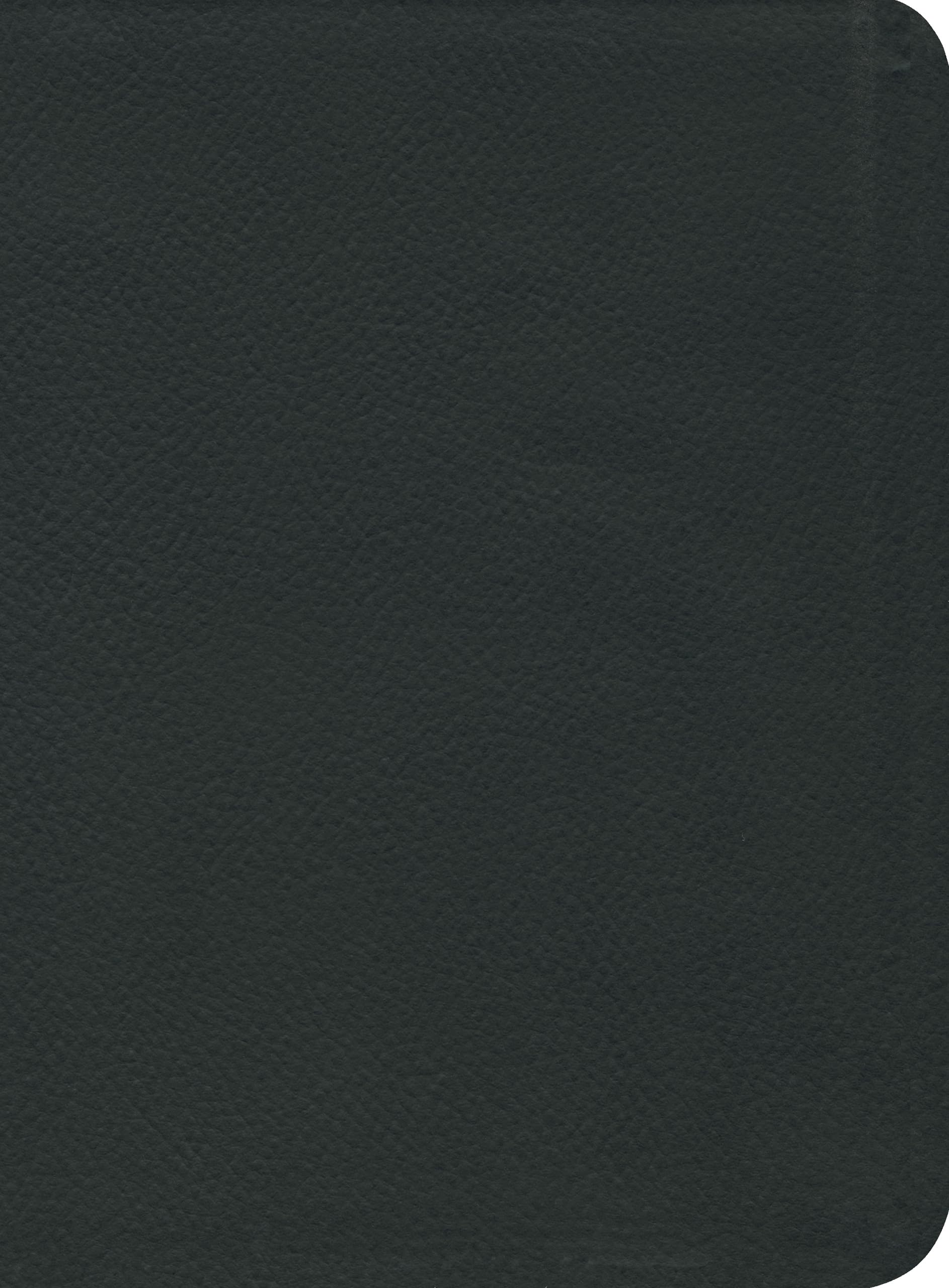 ESV Reformation Study Bible - Black Genuine Seville Cowhide Leather Cover | Perfect for Bible Study, Church Services & Personal Devotion