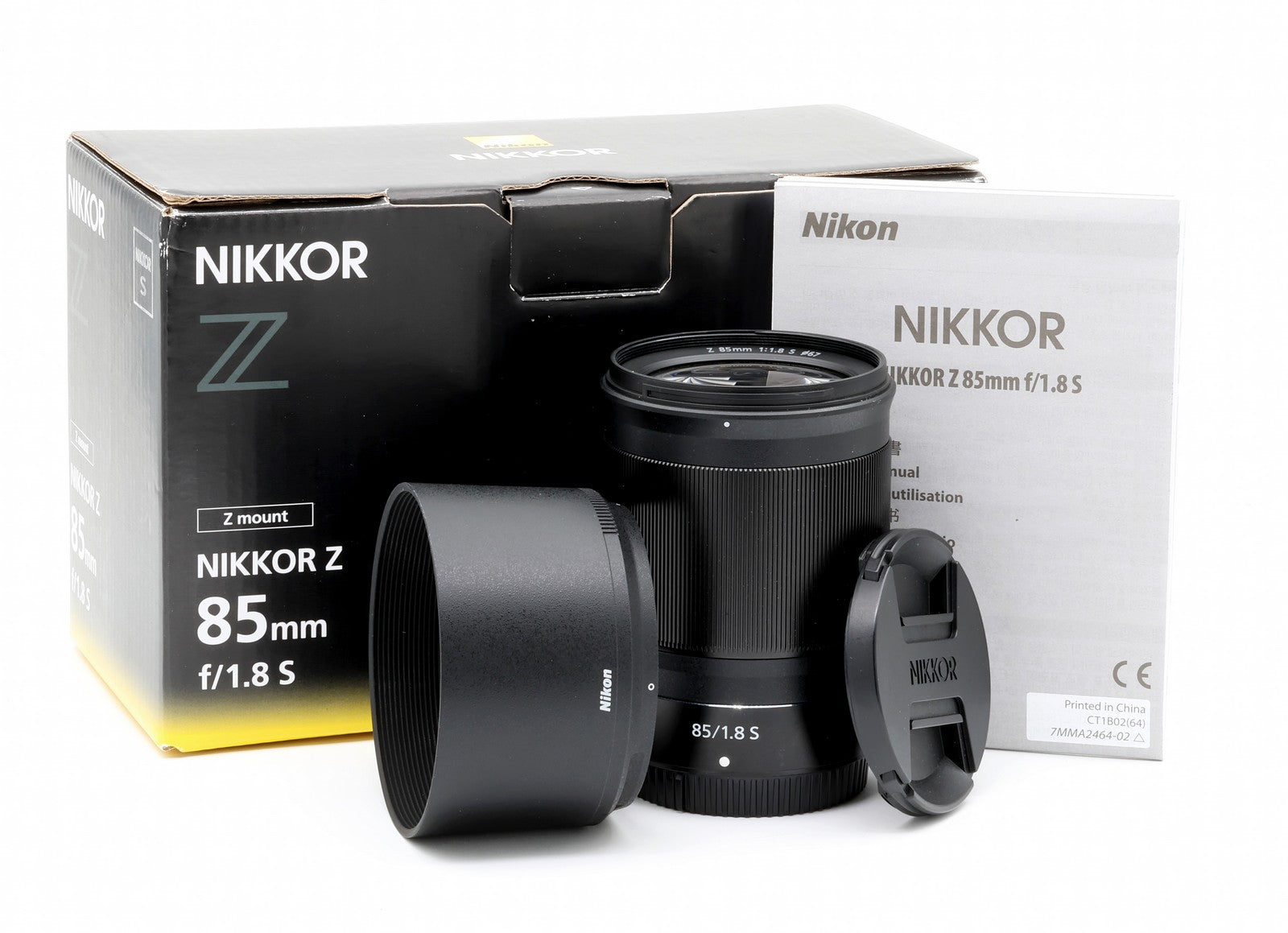 Used Nikon Z 85mm f/1.8 S Lens - Professional Portrait & Low Light Photography - Compatible with Nikon Z Mirrorless Cameras