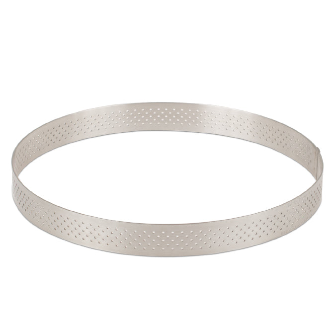 Valrhona Perforated Tart Rings 0.78