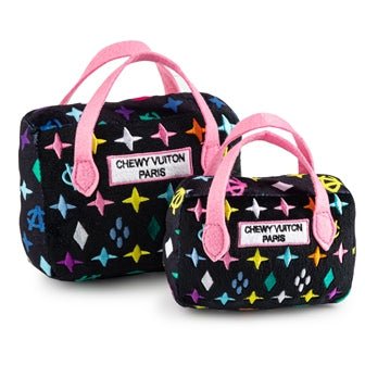Louis Vuitton Inspired Black Monogram Chewy Handbag for Women - Stylish Designer Tote for Work, Travel & Everyday Use