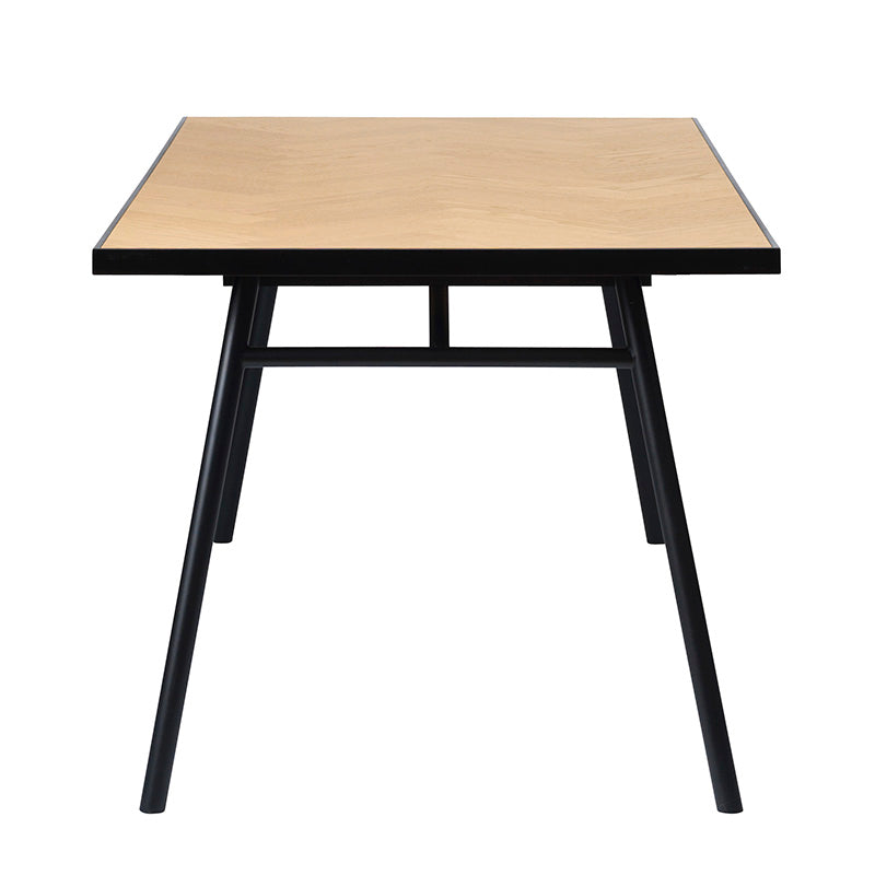 CALVI 70.8 Inch Natural Wood Dining Table - Modern Farmhouse Style for Kitchen, Dining Room & Outdoor Entertaining