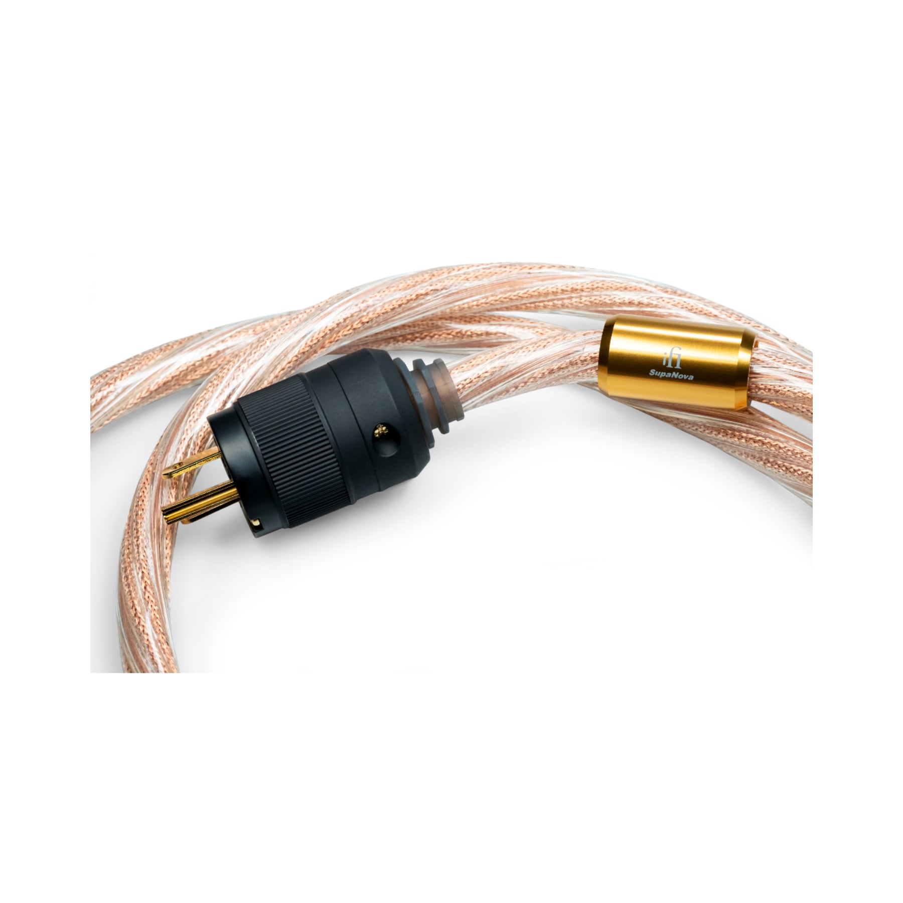 iFi SilentPower SupaNova Active Power Cable - Premium EMI/RFI Noise Filter for Audiophile Equipment | Perfect for Hi-Fi Systems, Turntables & Home Theater Setups