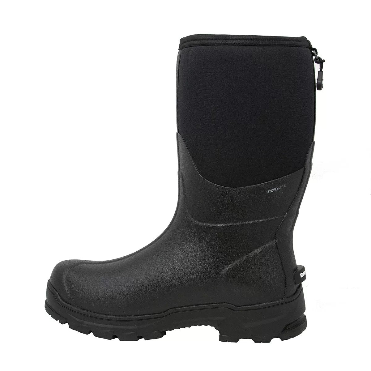 DRYSHOD® SteadYeti Mid Boots - Waterproof Winter Snow Boots for Men & Women, Insulated Cold Weather Hiking Boots with Non-Slip Sole - Perfect for Snowshoeing, Ice Fishing & Outdoor Adventures (Black)