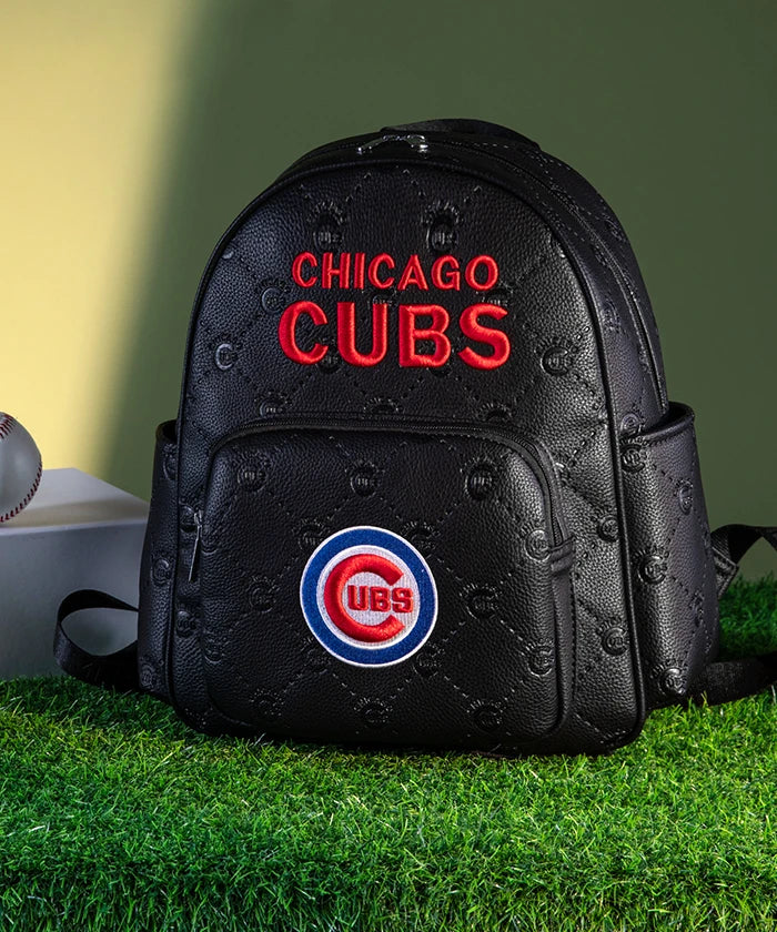 MLB Chicago Cubs Official Licensed Sports Backpack for Men & Women - Durable Gym Bag for Baseball, School, Travel & Work