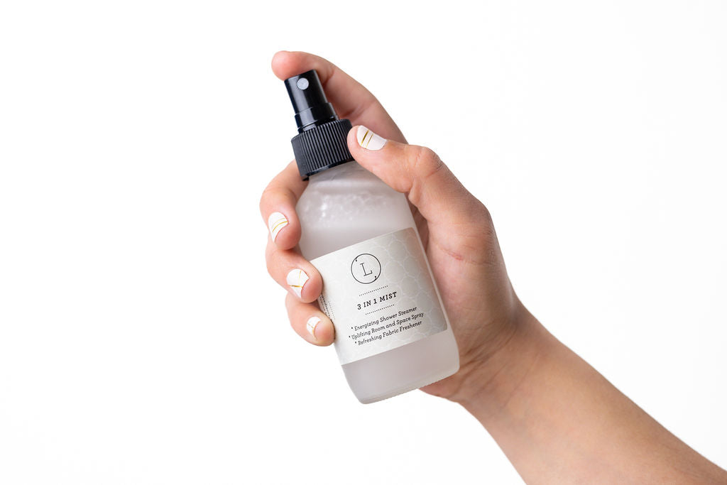 Eucalyptus Essential Oil Spray - 3 in 1 Aromatherapy Mist for Shower, Room & Home | Relaxing Spa Experience, Stress Relief & Air Freshener | Perfect for Bathroom, Bedroom & Yoga Space