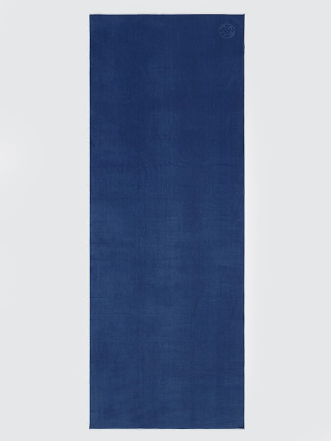 Manduka eQua Yoga Mat Towels - Non-Slip, Absorbent & Eco-Friendly for Hot Yoga, Pilates & Workouts - Perfect for Home & Studio Use