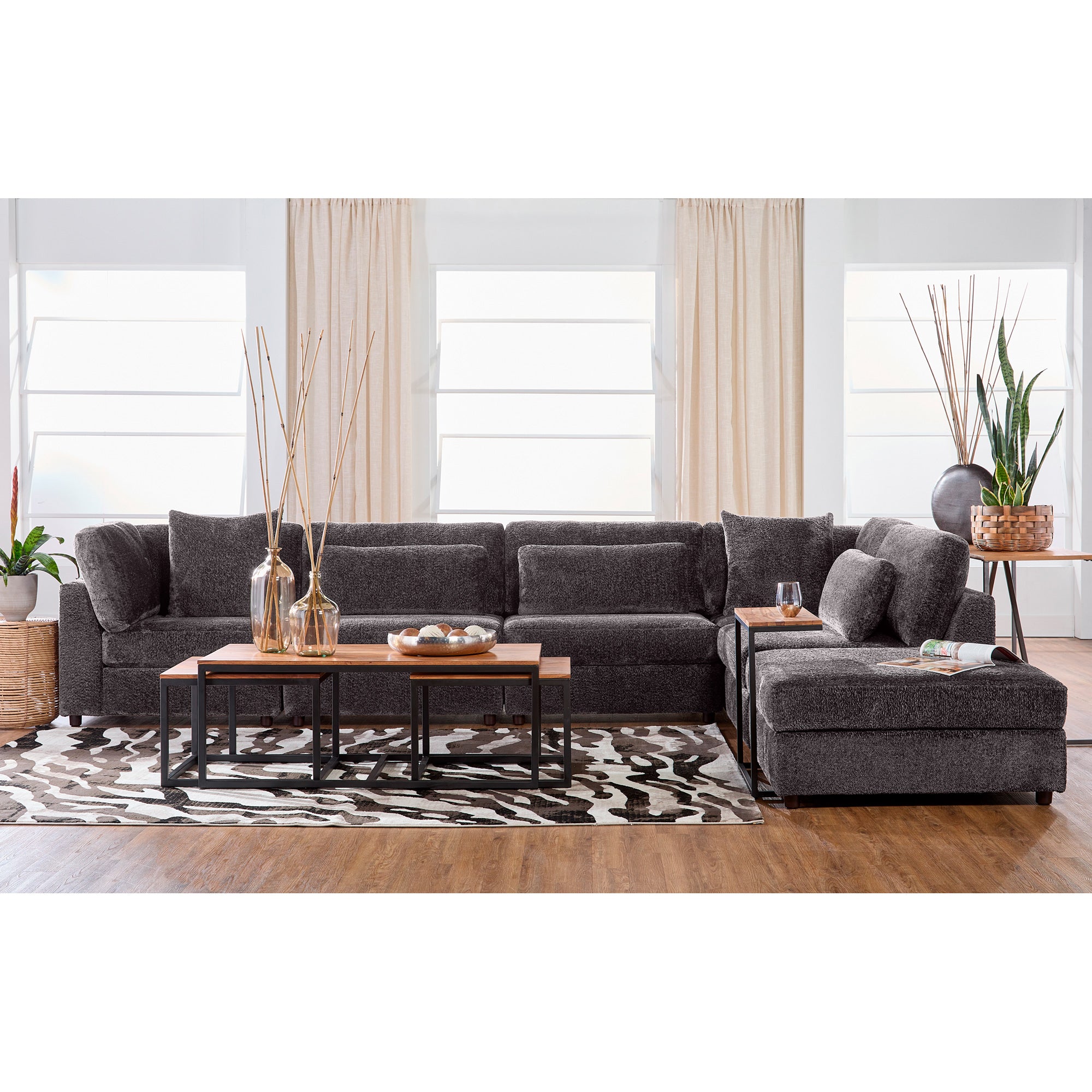 McCall Ottoman - Modern Storage Ottoman with Lift Top, Upholstered Bench for Living Room, Bedroom, and Entryway - Perfect for Extra Seating, Storage, and Home Decor