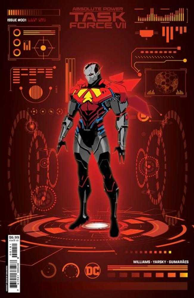Absolute Power Task Force VII #1 (Of 7) Cover F Dan Mora Foil Variant - Limited Edition DC Comics Collectible for Superhero Fans & Comic Book Enthusiasts - Perfect for Display, Gifting, and Comic Conventions