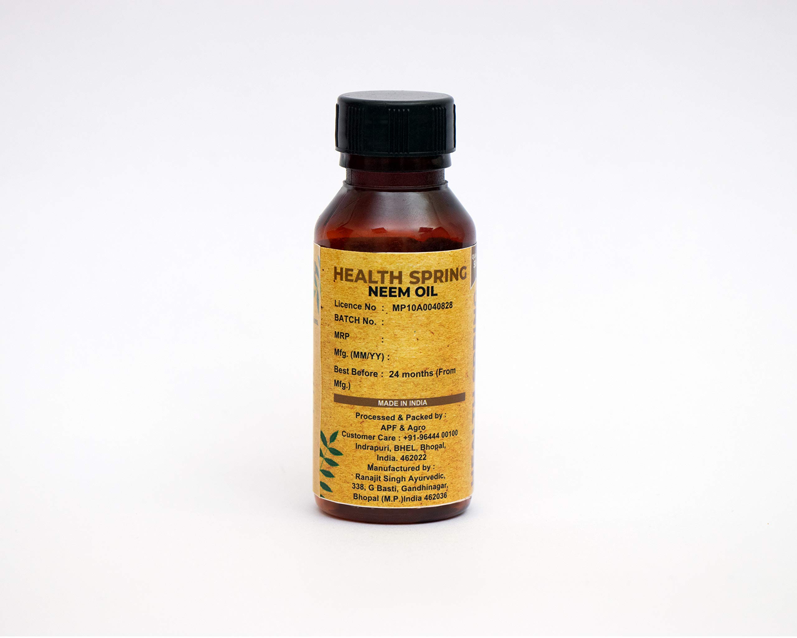 Organic Neem Oil for Skin & Hair Care - 100% Pure Cold Pressed, Natural Treatment for Acne, Dandruff & Plant Pests - Perfect for Home Gardening & DIY Beauty Remedies