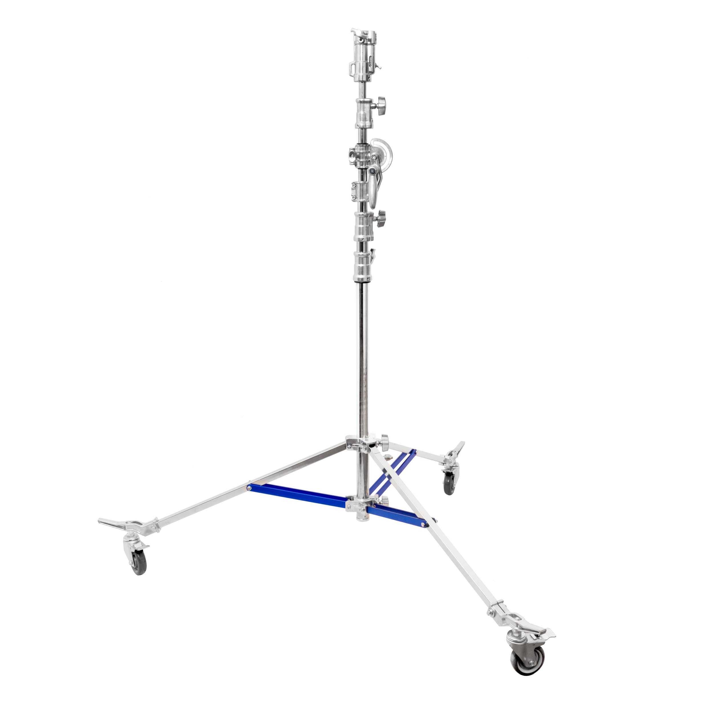 PIXAPRO® 555cm Heavy Duty Wheeled Junior Boom Stand CBS 1914 - Professional Photography & Video Lighting Stand for Studio, Outdoor Shooting, and Content Creation