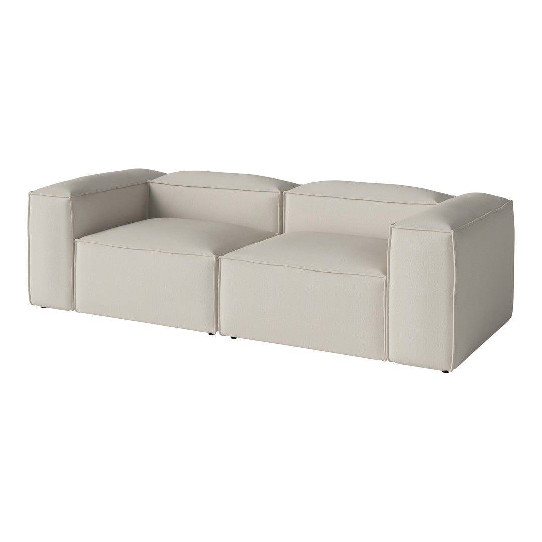 Cosima 2-Seater Sofa - Modern Fabric Loveseat for Small Spaces | Perfect for Living Room, Apartment & Office Waiting Area