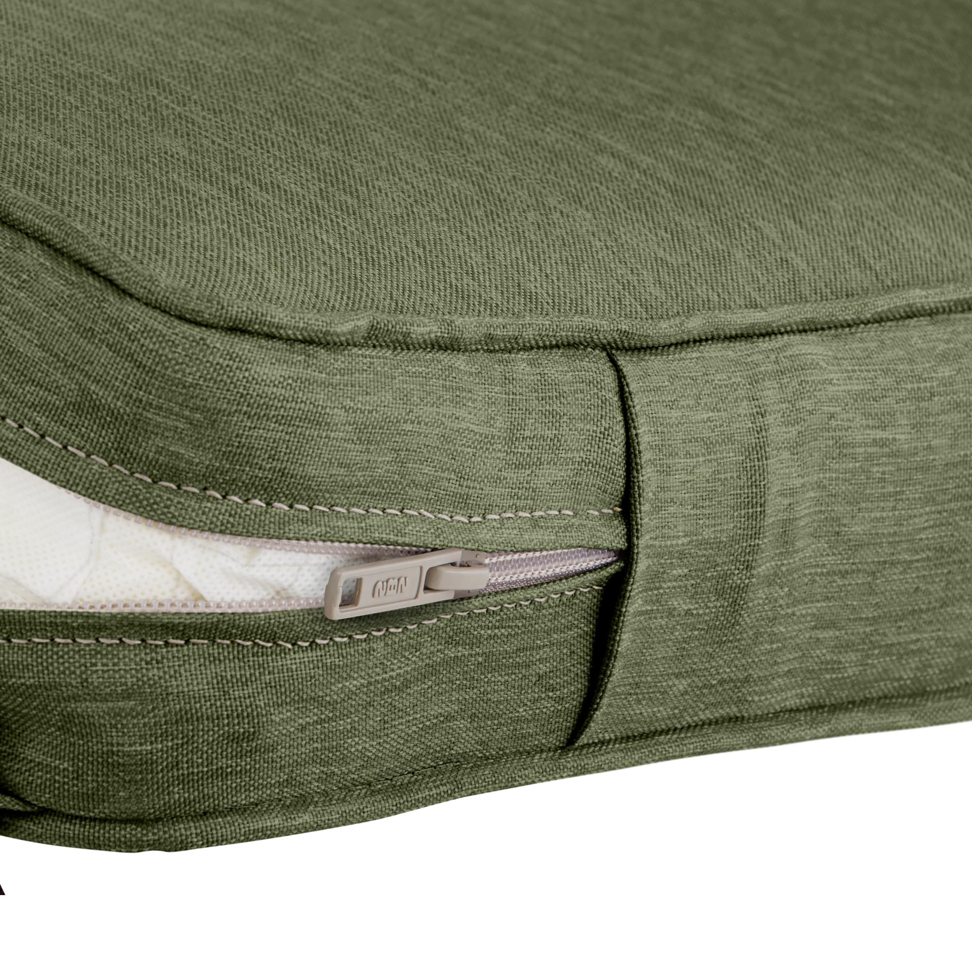 Classic Accessories Montlake Outdoor Chaise Lounge Cushion 80x26 - FadeSafe, Water-Repellent, Heather Fern - Perfect for Patio, Poolside & Garden Relaxation