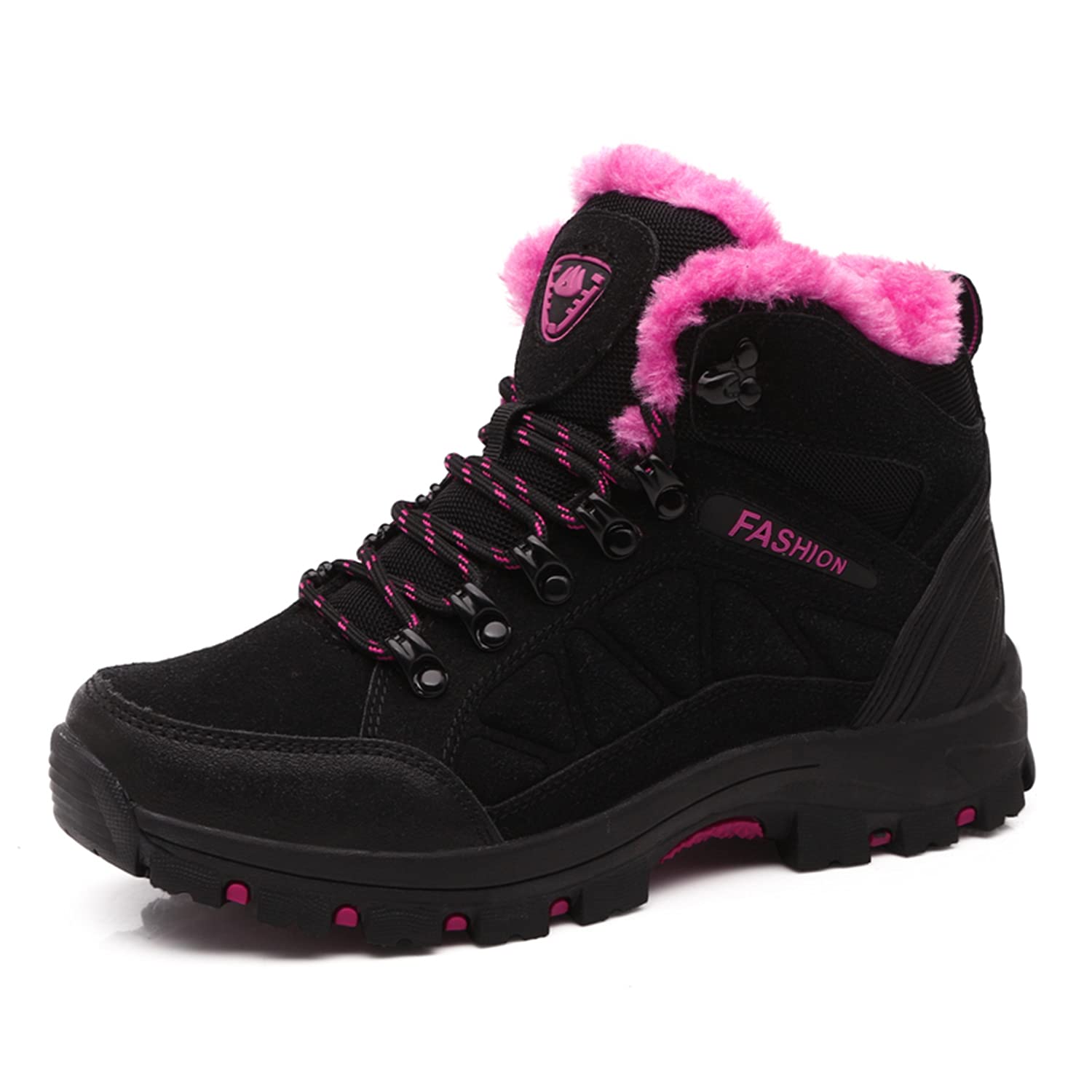 Gmstelle Women's Waterproof Hiking Boots - Breathable Suede Leather Hiking Shoes for Women, Comfortable & Lightweight Outdoor Footwear - Perfect for Trail Hiking, Camping & Mountain Adventures