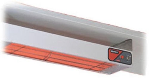 Nemco 6150-24 24-Inch Silver Overhead Bar Heater Food Warmer - Perfect for Restaurants, Cafes & Buffets to Keep Food Warm & Fresh