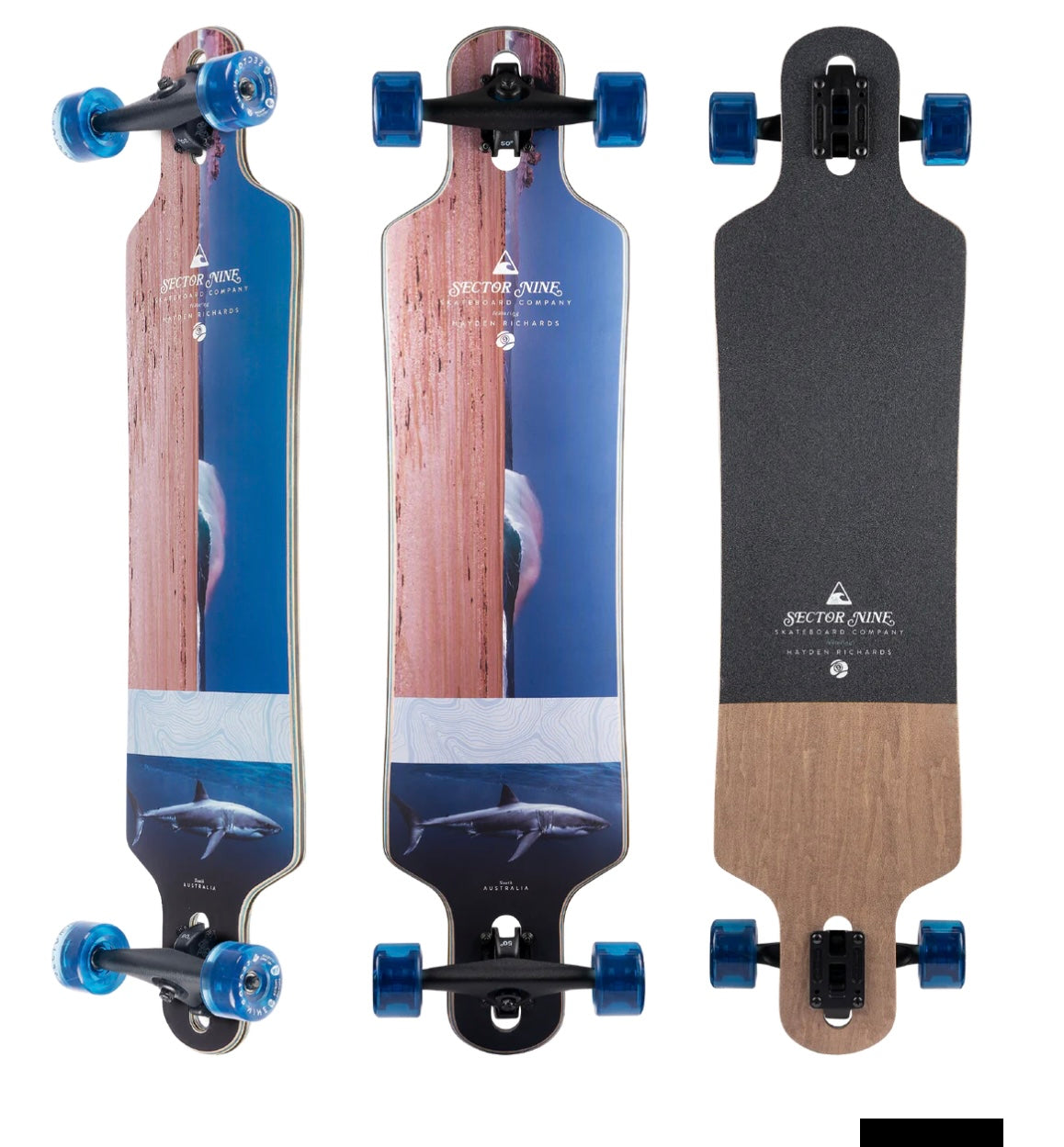 Sector 9 Meridian Rips Longboard Skateboard - 41