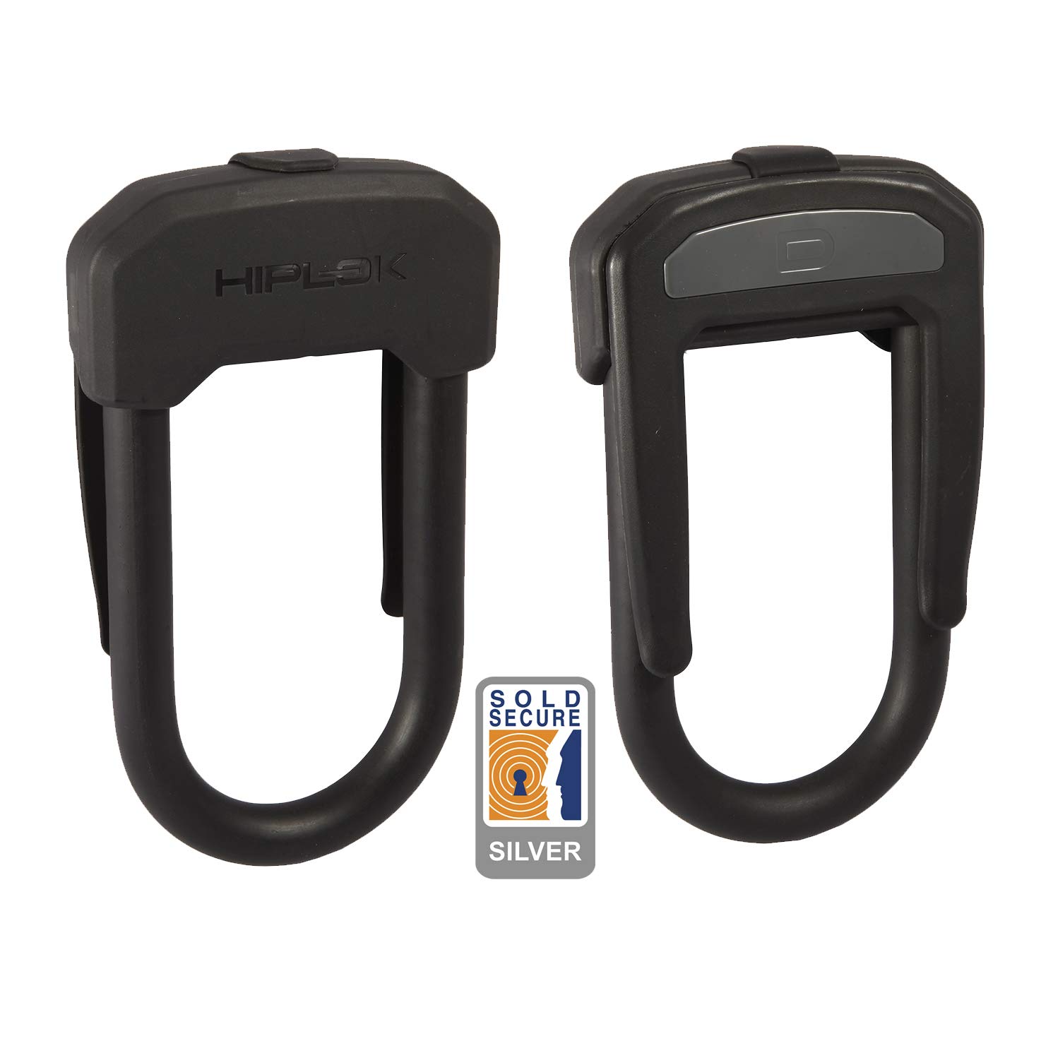 Hiplok D1000 Bike Lock - Secure Bicycle U-Lock for Theft Protection - Heavy Duty Anti-Theft Bike Security for Urban Commuting & Outdoor Cycling