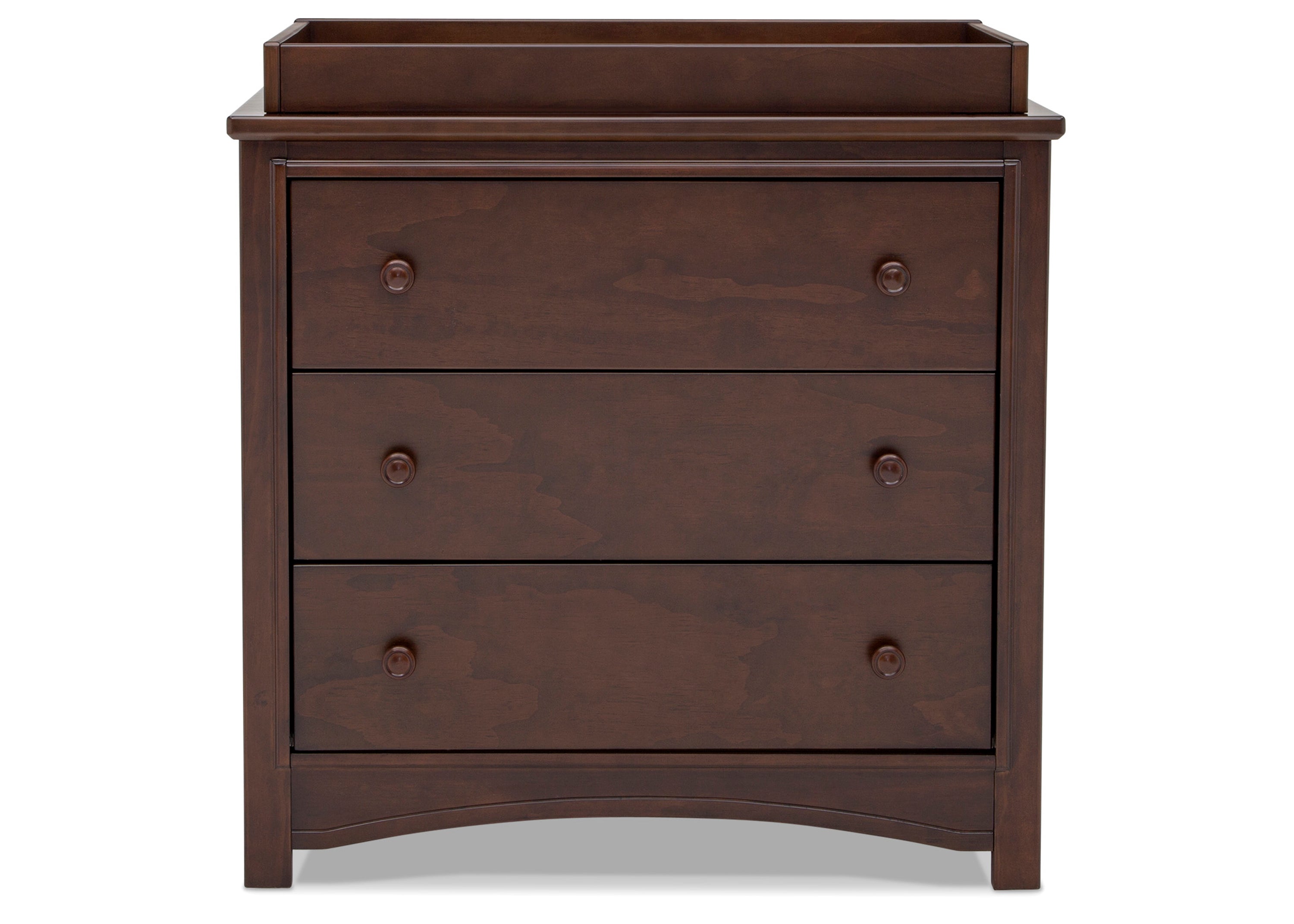 Perry 3 Drawer Baby Dresser with Changing Table Top & Secure Interlocking Drawers - Perfect Nursery Furniture for Diaper Changes & Baby Clothes Storage