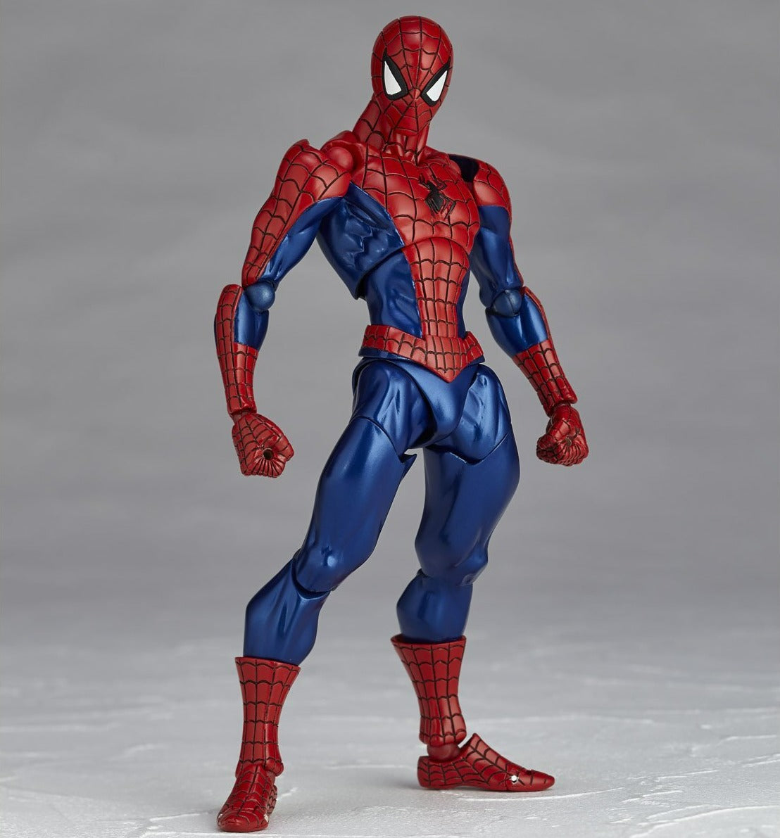 Amazing Yamaguchi Revoltech No.002 Spider-Man Action Figure - Highly Articulated Collectible for Marvel Fans | Perfect for Display, Photography & Cosplay