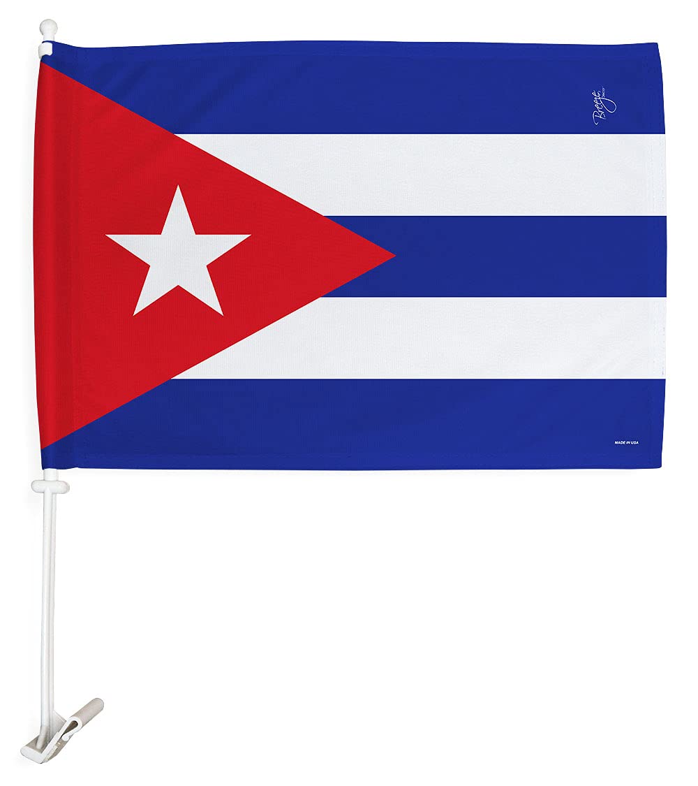 Cuba Car Flag - Double-Sided USA Made for Home & Yard Decoration