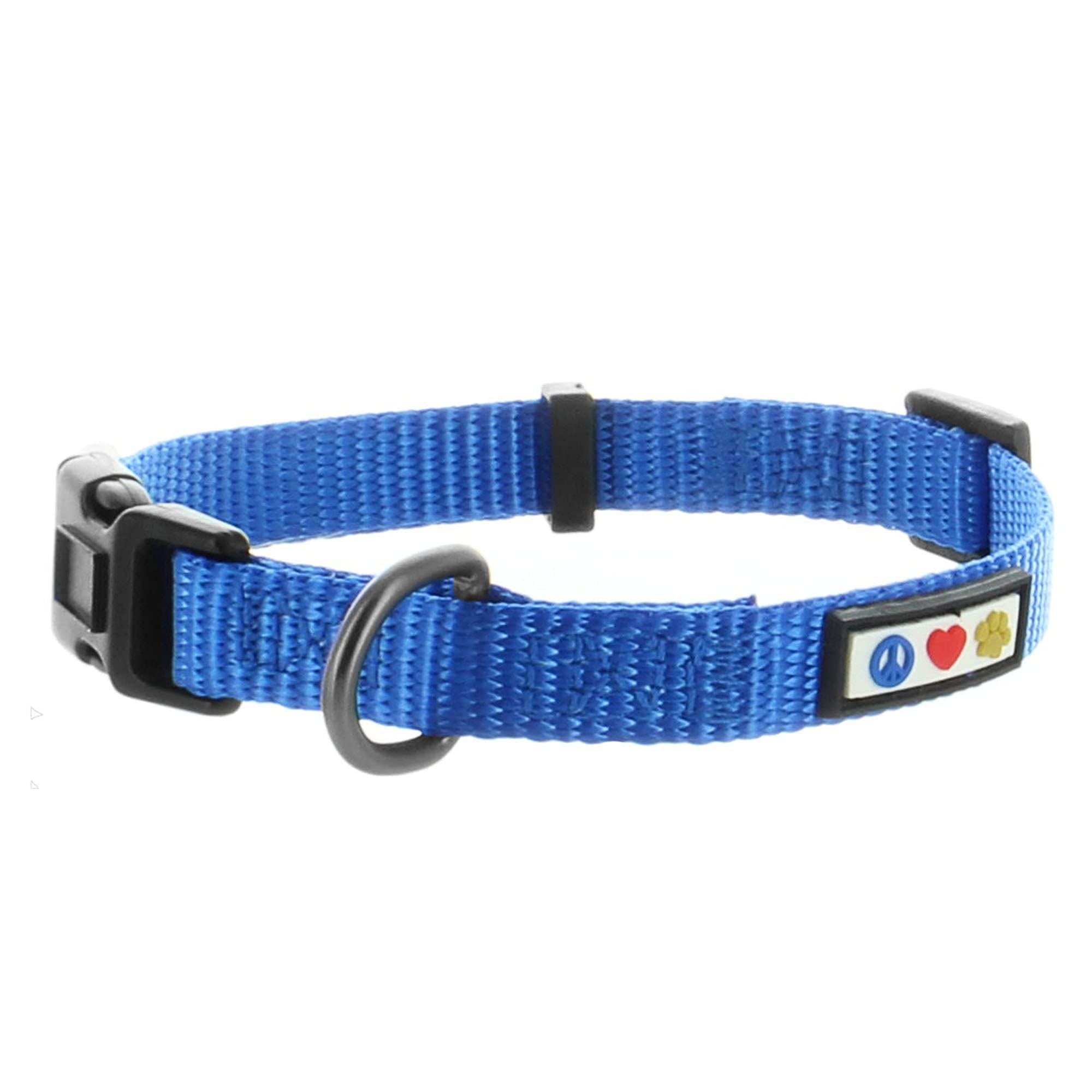 Pawtitas Reflective Mesh Dog Harness, Collar & Leash Set for Small Dogs - Blue | Adjustable & Comfortable for Walking, Training & Outdoor Adventures