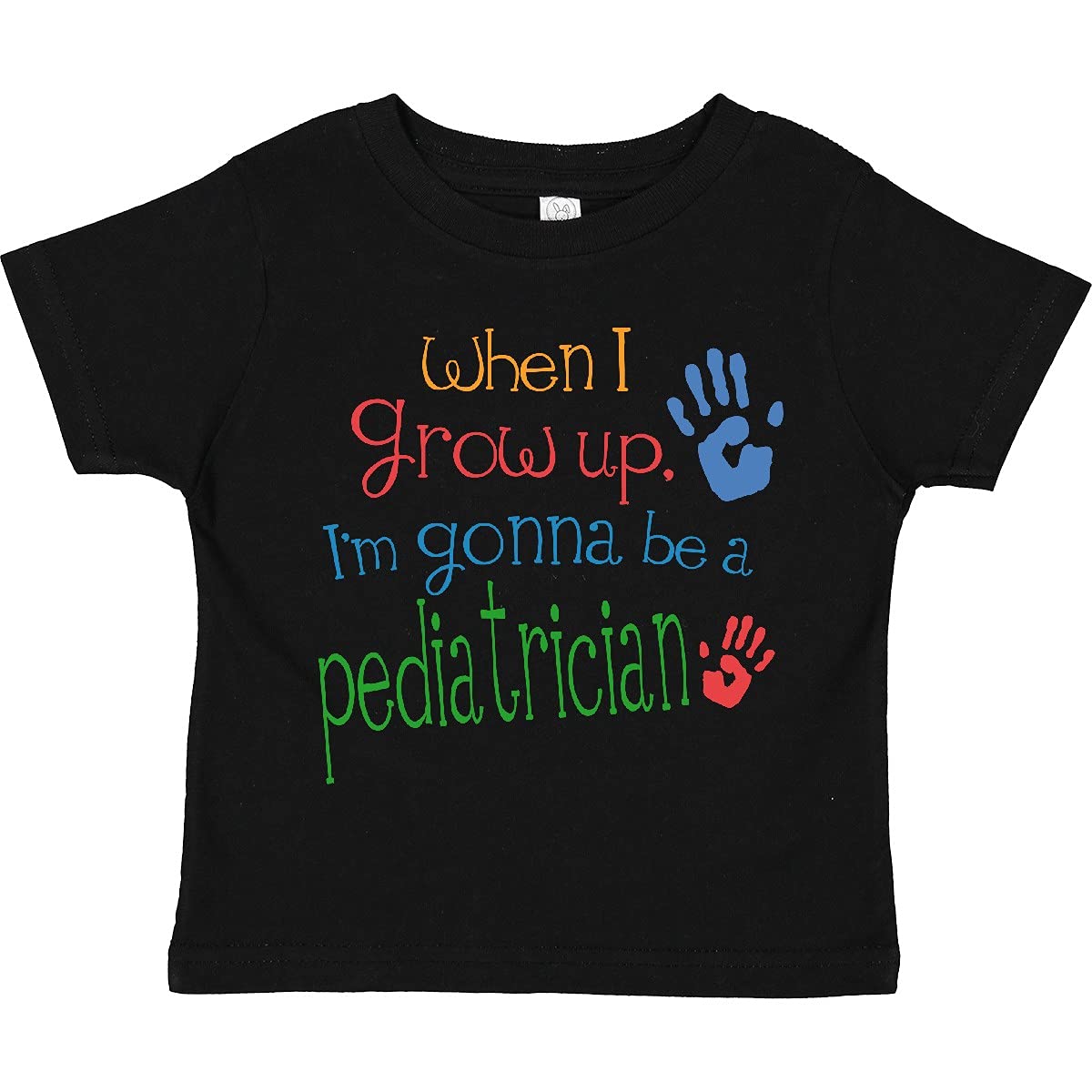 Inktastic Future Pediatrician Kids Doctor Toddler T-Shirt - Cute Medical Theme Shirt for Toddlers & Children - Perfect for Doctor Roleplay, Career Day & Gift for Aspiring Young Doctors