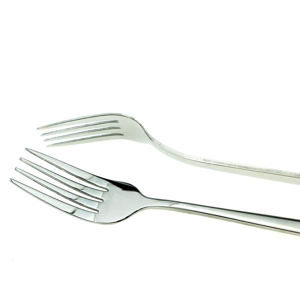 JASHII Mirror Polished 30-Piece SUS304 Stainless Steel Flatware Set - Dinner Knives, Forks, Spoons, Dessert Forks & Salad Spoons for 6 People | Elegant Tableware for Restaurants, Weddings, Dinner Parties & Home Dining