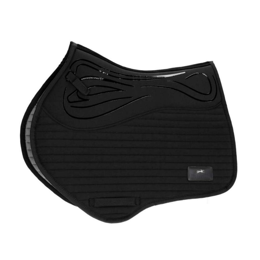Schockemöhle Sports Air Sporty Jumper Saddle Pad - Breathable Equestrian Saddle Pad for Jumping & Training - Perfect for Show Jumping, Dressage & Horse Riding Competitions