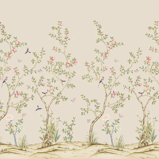 Premium Pomegranate Peel and Stick Wallpaper Mural - Self-Adhesive Removable Wall Decor for Living Room, Bedroom, Nursery | Easy DIY Home Decoration