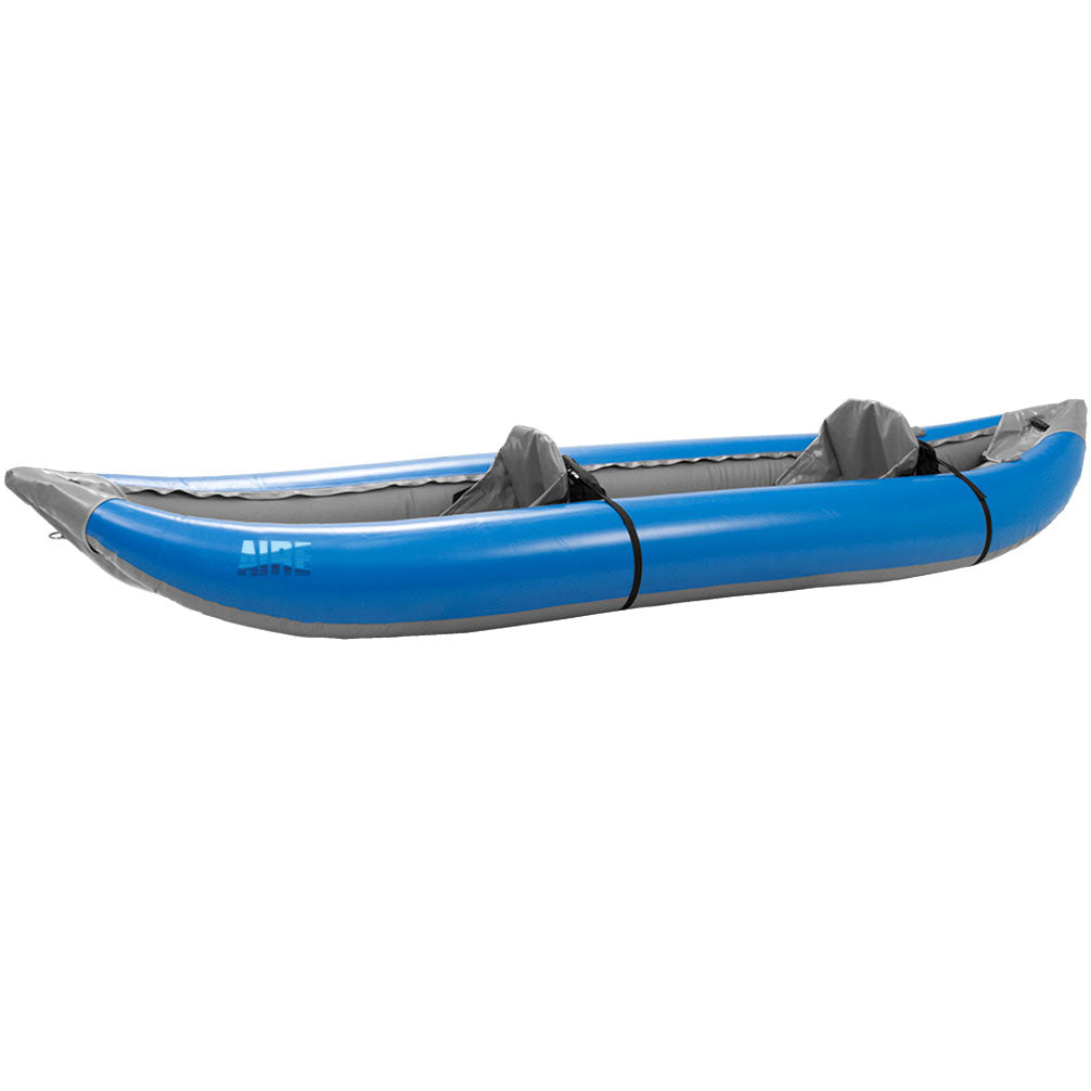 AIRE Outfitter II Inflatable Kayak - Lightweight & Portable 2-Person Kayak for Camping, Fishing & River Adventures