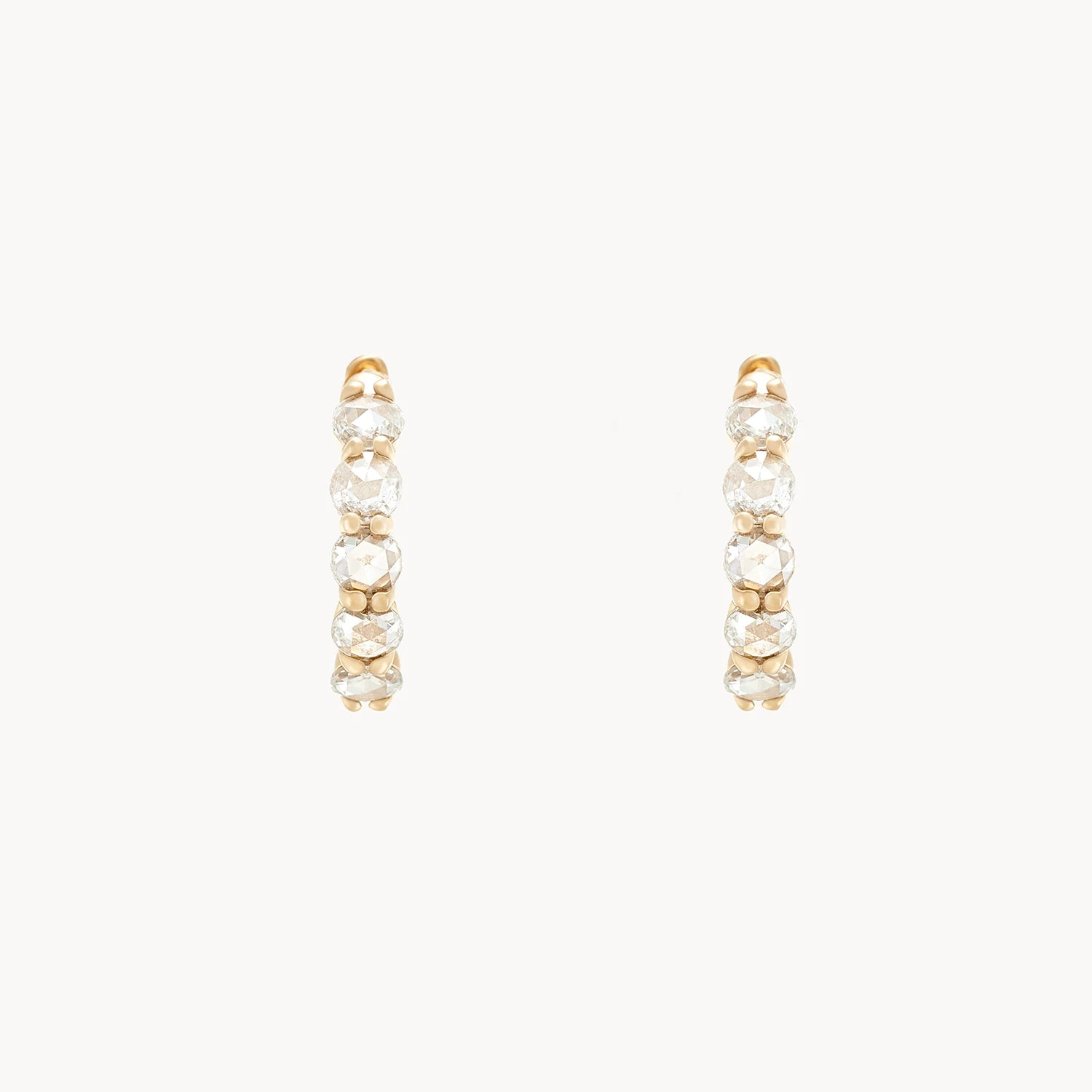 14K Yellow Gold Large Moonglade Hoop Earrings for Women - Elegant Dangling Statement Jewelry for Parties, Weddings & Everyday Wear