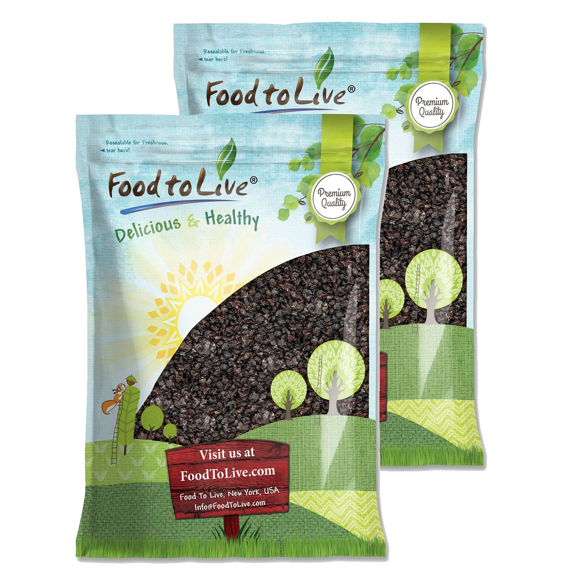 California Zante Currant Raisins 16lbs - Sun-Dried Seedless Grapes, Unsweetened, Unsulfured, Vegan, Kosher, Bulk - Healthy Snack for Trail Mix, Baking, Cereal & Yogurt Topping