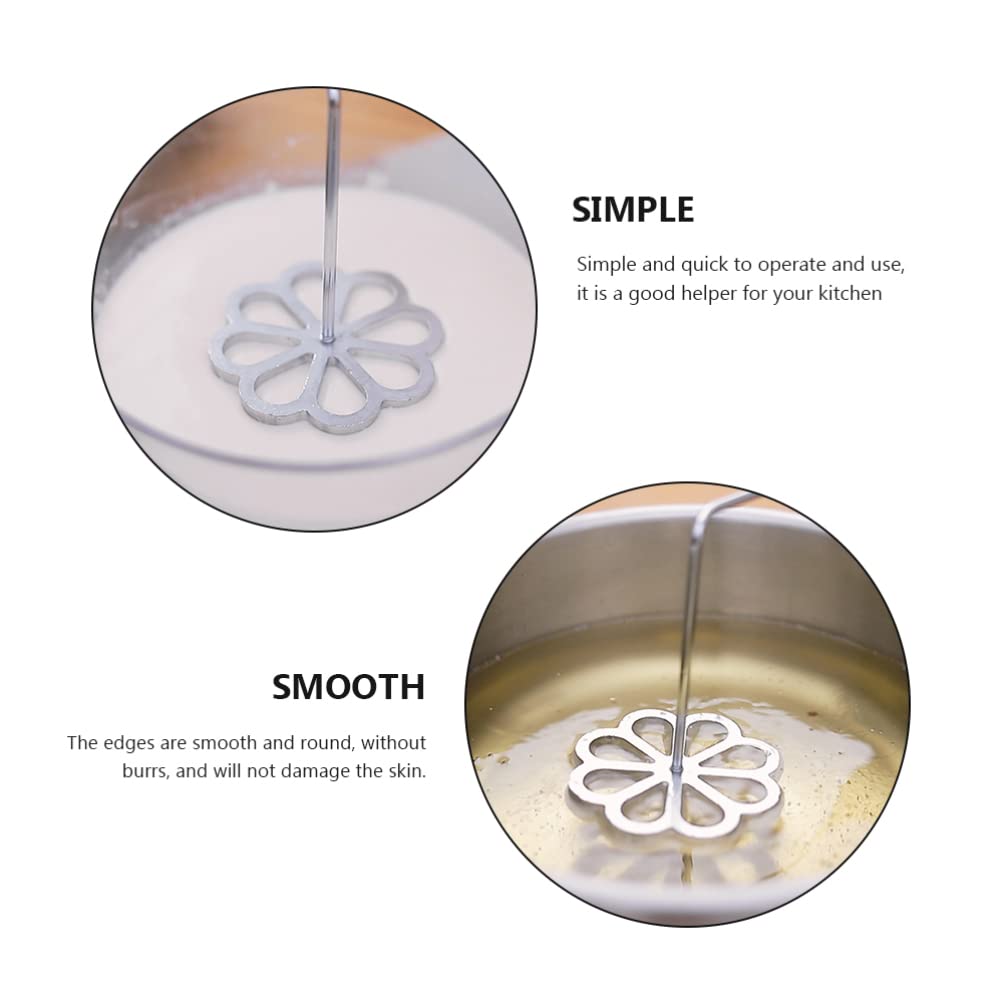 DOITOOL Rosette Waffle Mold - Malaysian Pie Tee Maker, Flower Heart Circle Shrimp Fried Food Mould for Bunelos, DIY Cake Pusher - Perfect for Home Baking, Party Desserts & Asian Cuisine