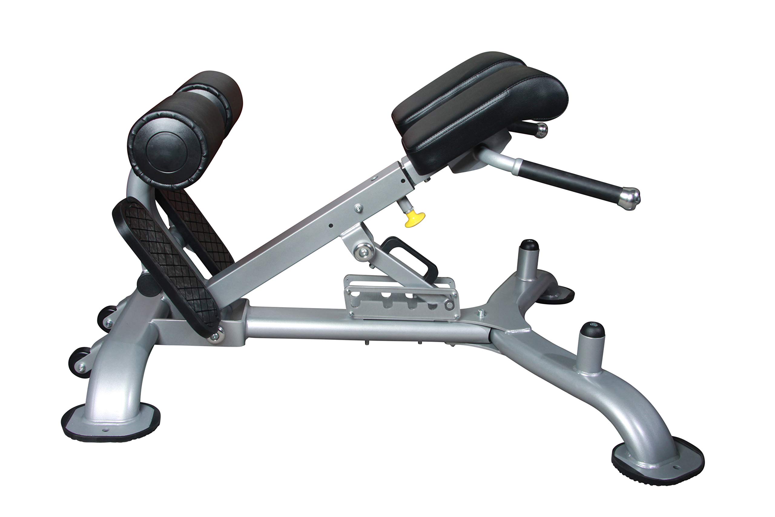 Fitness First 45 Hyper Extension Adjustable Bench for Home Gym - Perfect for Core Workouts, Back Exercises & Strength Training